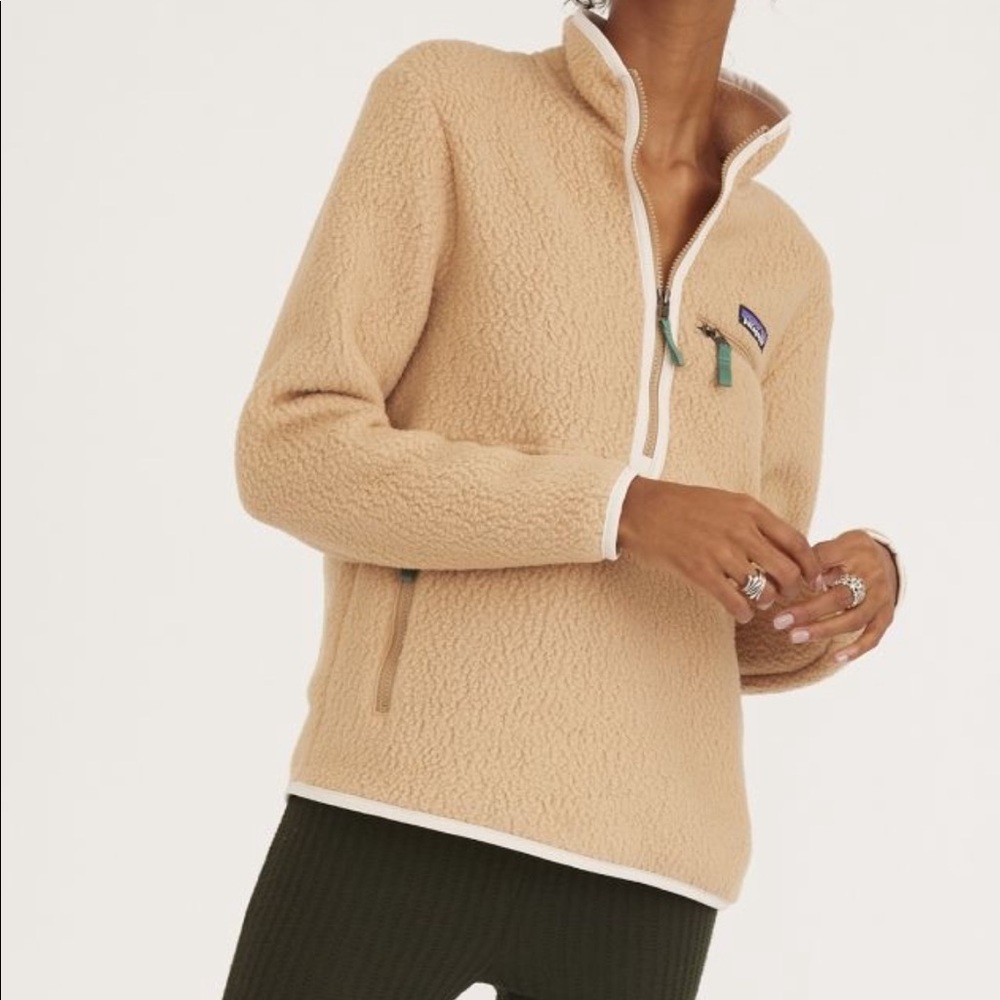 Patagonia pile fleece pullover